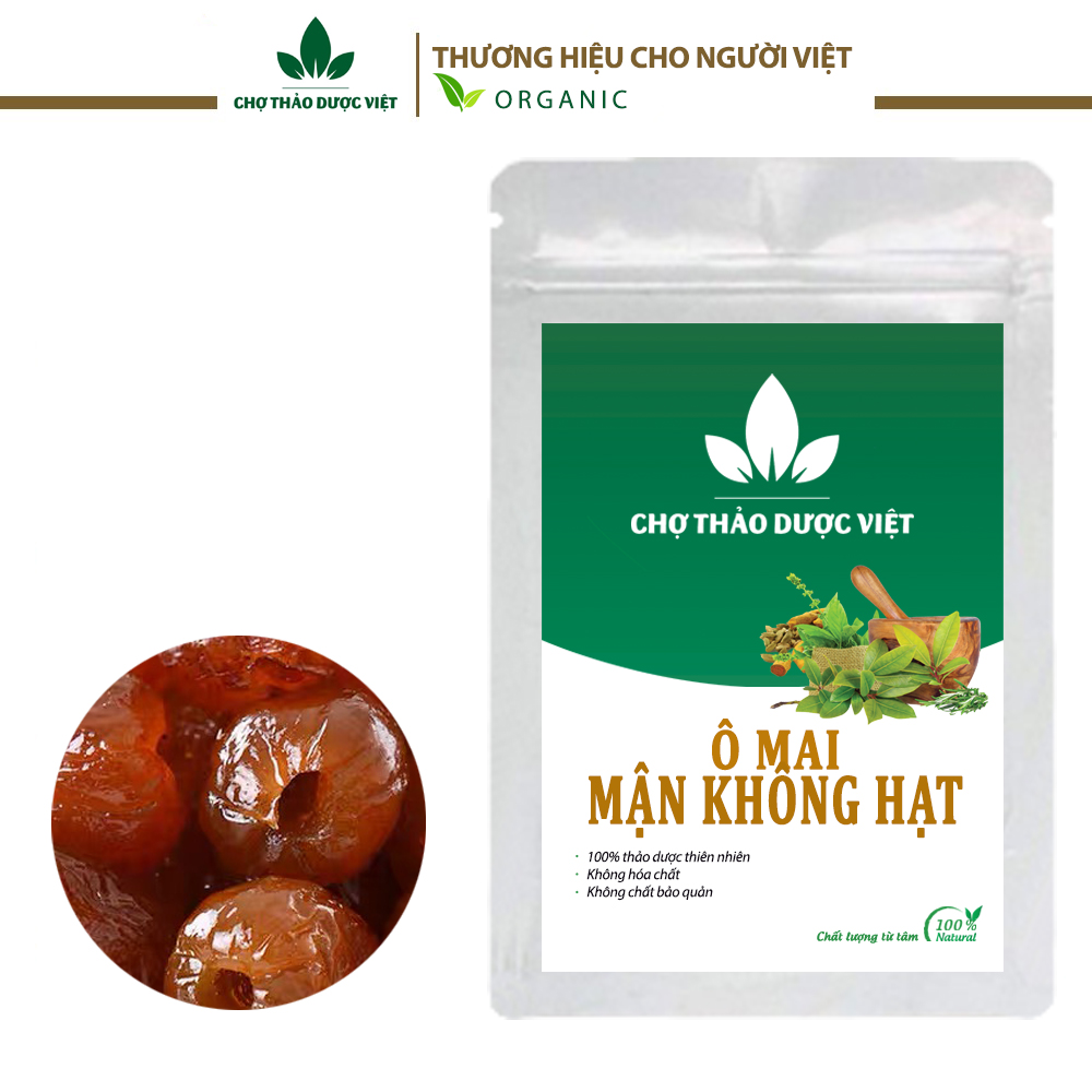 Ô mai mận không hạt dẻo ngọt 100g - Chợ Thảo Dược Việt