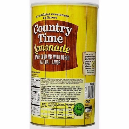 [Rẻ vô địch] [Chính hãng] Bột Pha Nước Chanh Country Time Lemonade 2.33kg Mỹ
