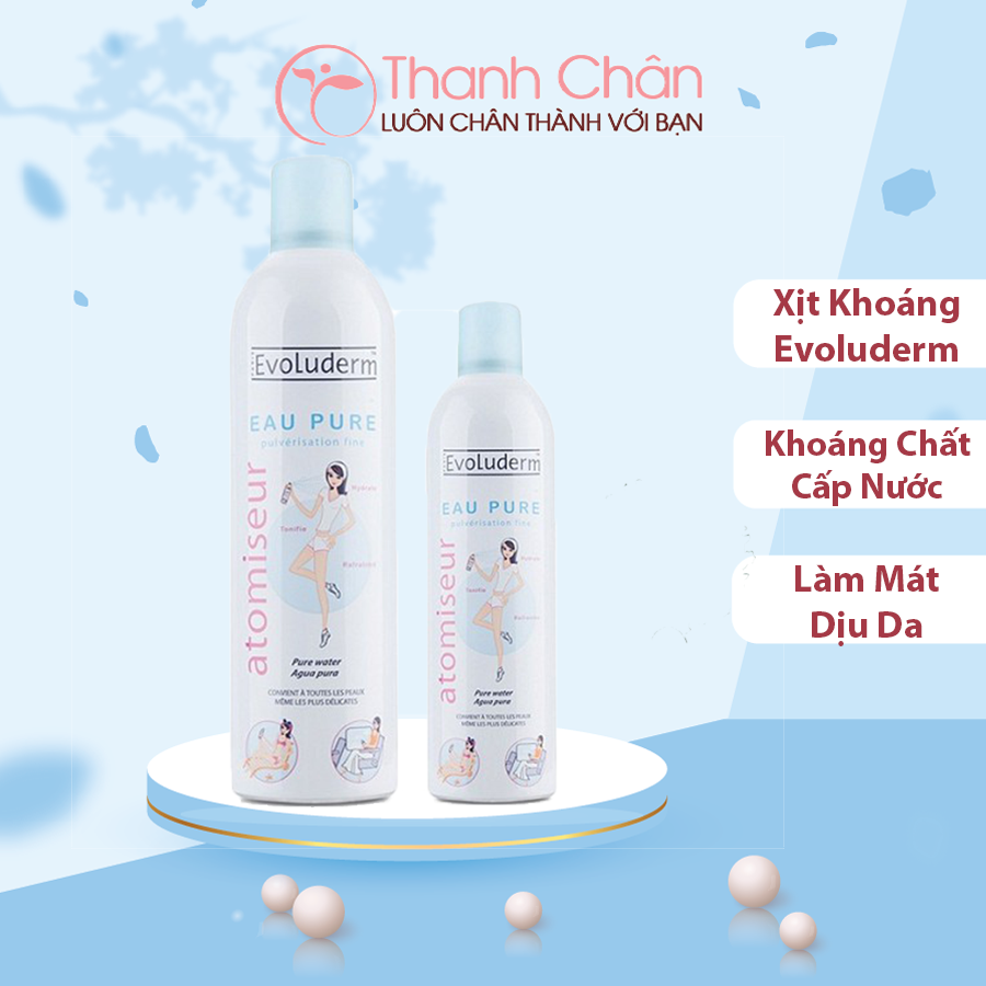 Xịt khoáng Evoluderm