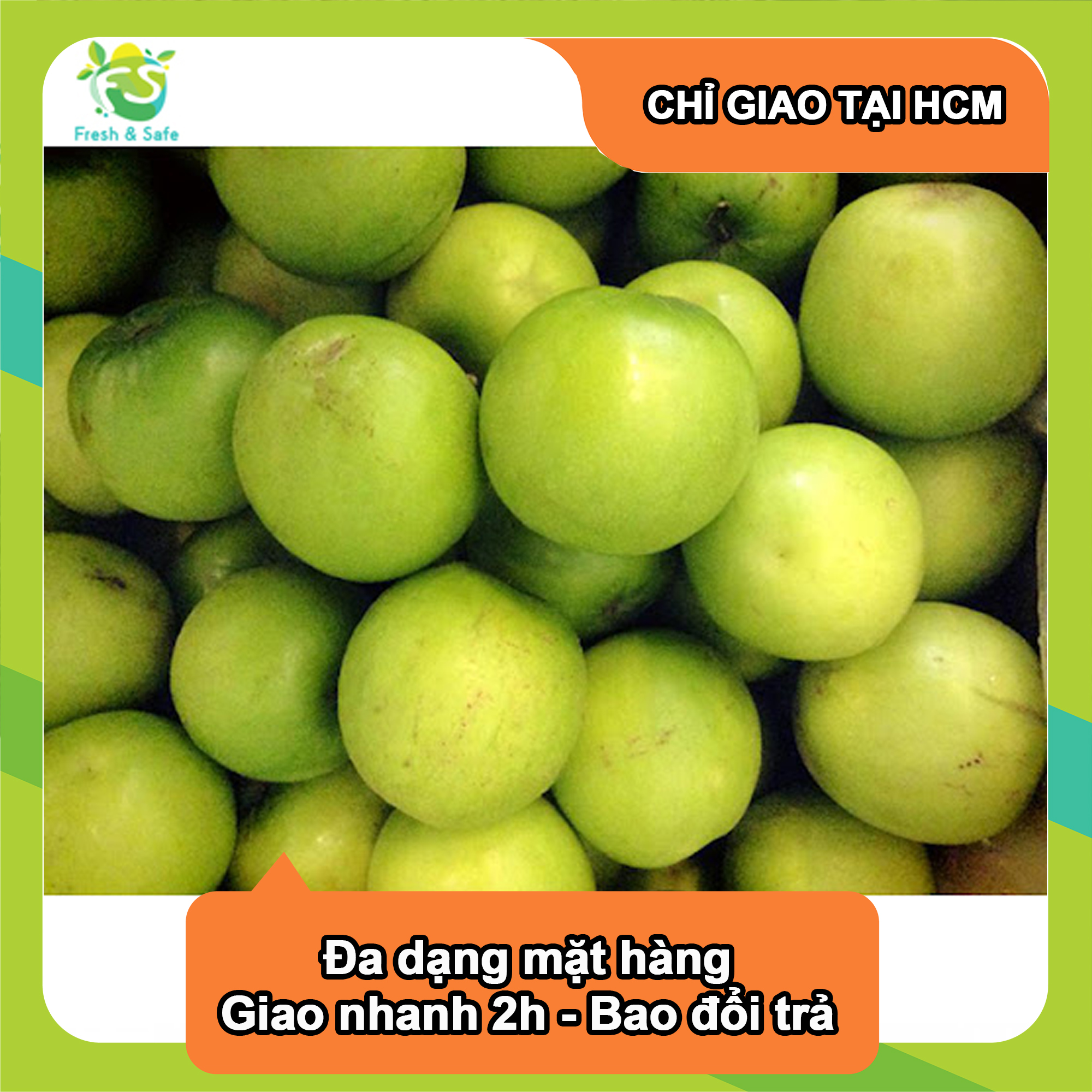[Chỉ Giao HCM] Táo Xanh Ninh Thuận - 1kg
