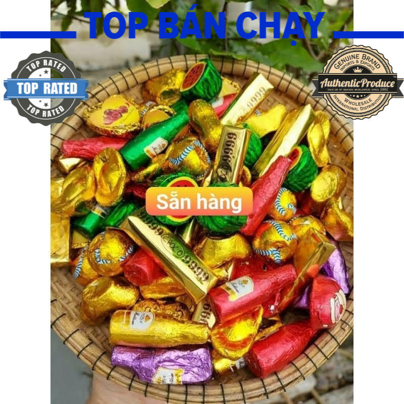 [ Cực ngon - Giá tốt ] Combo 500gr kẹo socola mix thập cẩm đủ hình