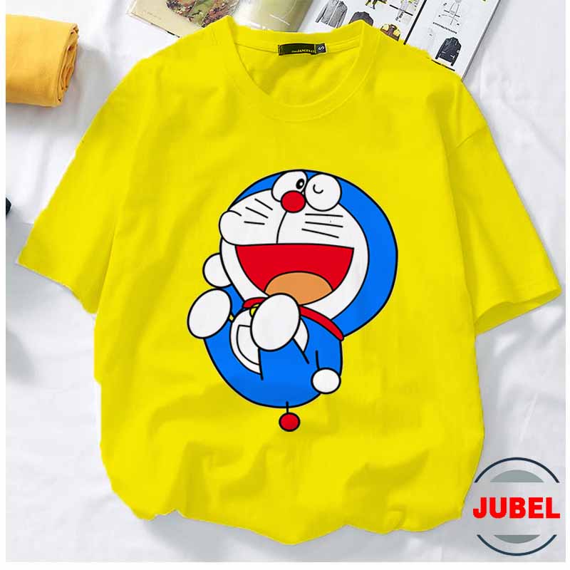 [HCM]Áo thun Unisex Doraemon bay nhảy dễ thương