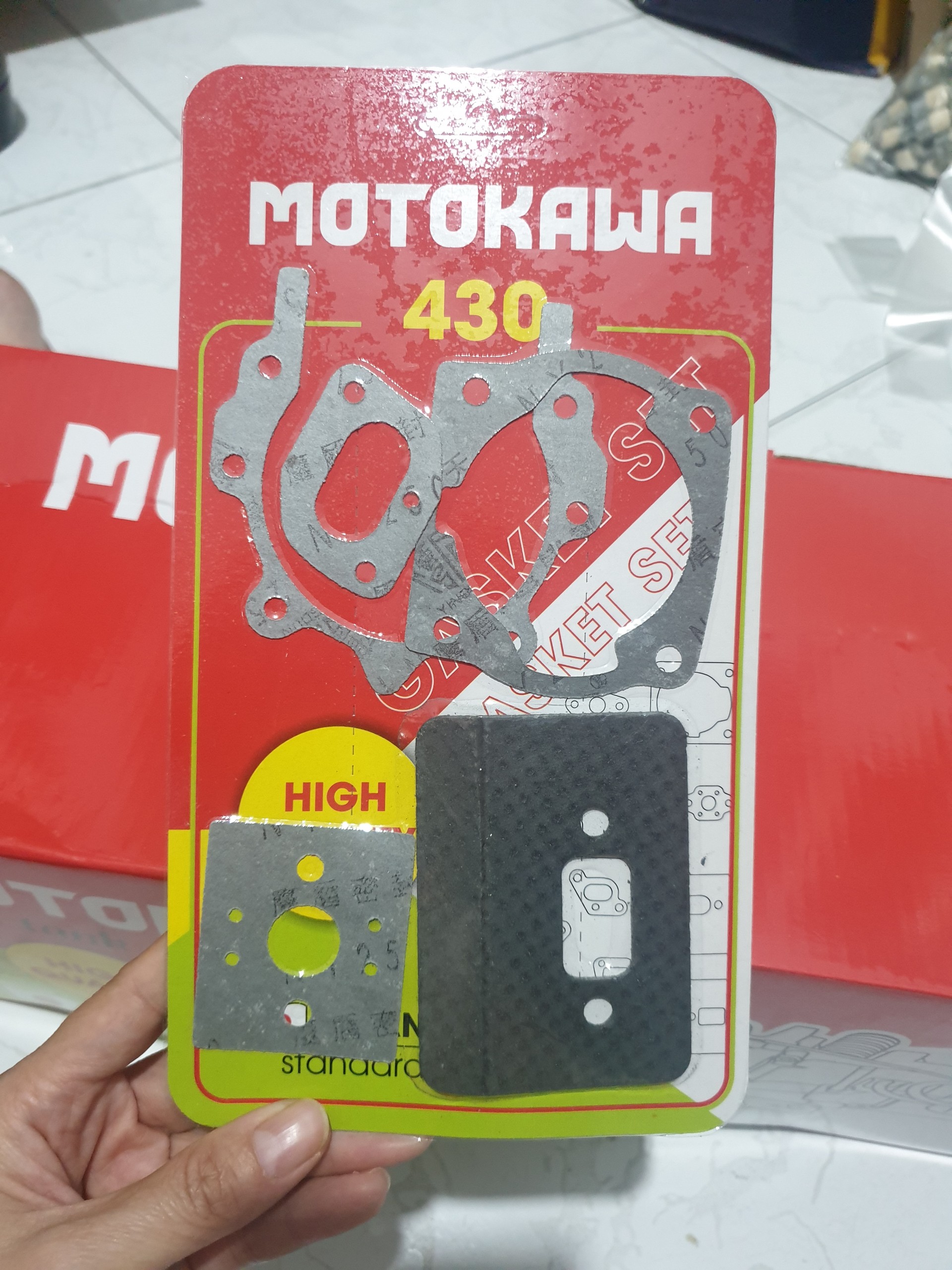 BỘ RON ( ZOĂNG) MÁY CẮT CỎ 2 THÌ 430 (2 CÁI)