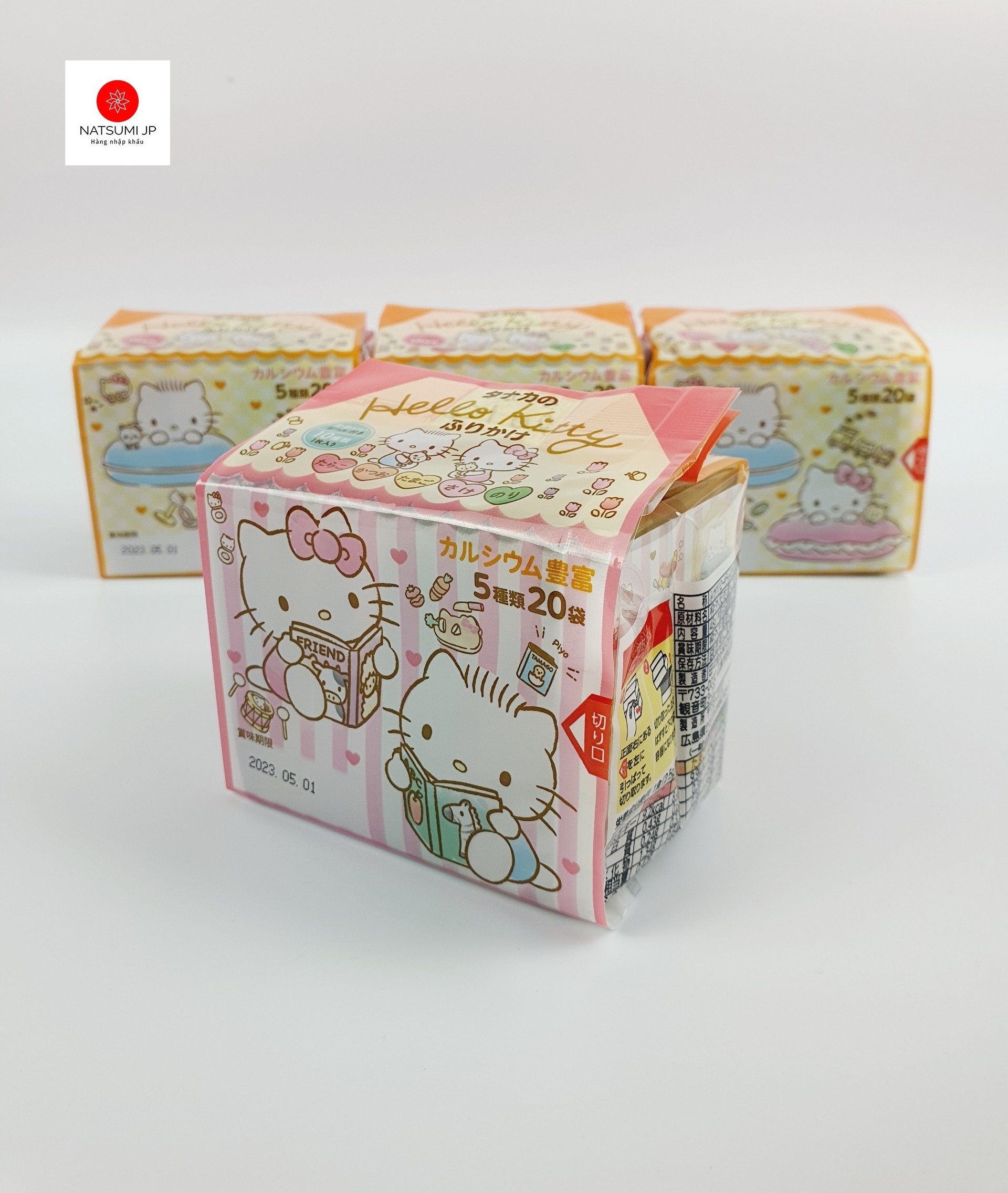 Gia vị rắc cơm Hello Kitty Nhật Bản cho bé