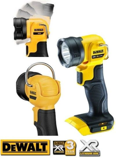 Đèn led dùng pin 20v dewalt dcl040| chính hãng