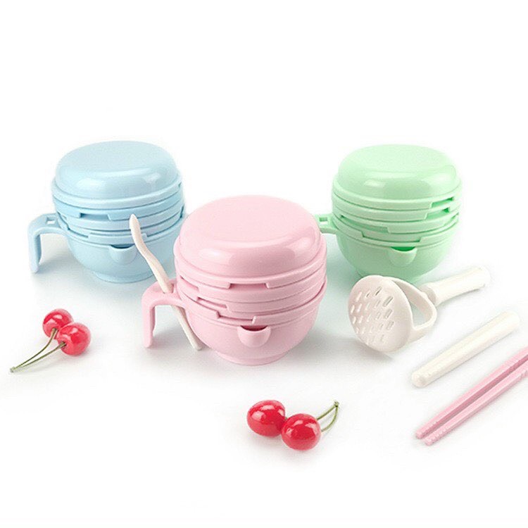 Bộ 9 dụng cụ chế biến đồ ăn dặm kiểu nhật cho bé