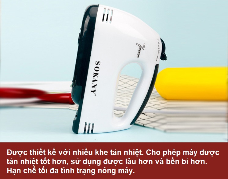 MÁY ĐÁNH TRỨNG CẦM TAY 2 THANH KÉP 7 TỐC ĐỘ CAO CẤP [ Máy trộn thực phẩm #Máy đánh kem #Máy nhào bột #Máy trộn bột #Máy nhào bột #Máy đánh thực phẩm]