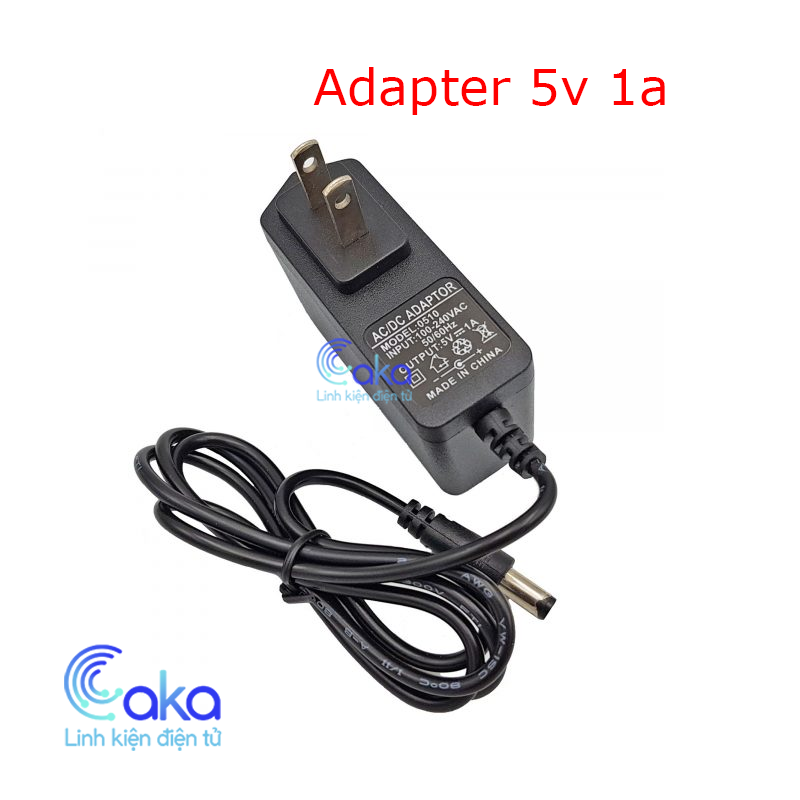 Nguồn Adapter 5V 1A DC chân lớn 5.5x2.1mm