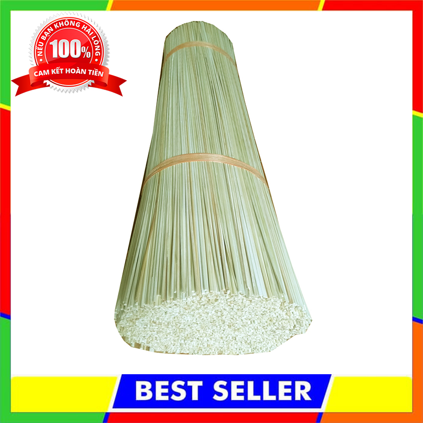 Tăm Tre, Dài 50cm [1Kg] Làm Mô Hình Handmade
