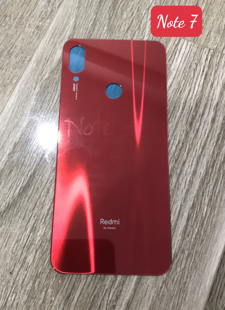 kính lưng xiaomi Redmi note 7 / note 7 pro