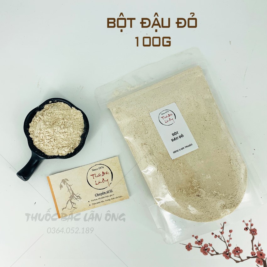 Bột đậu đỏ nguyên chất 100g