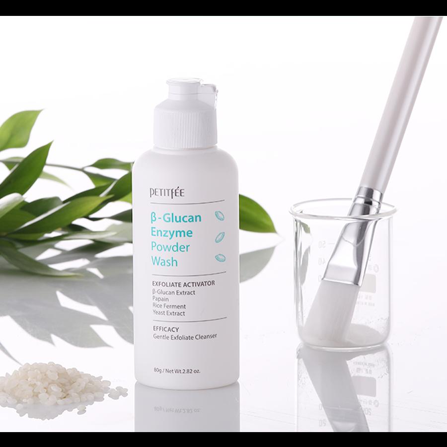 Sữa rửa mặt tẩy tế bào chết PETITFEE β-Glucan Enzyme