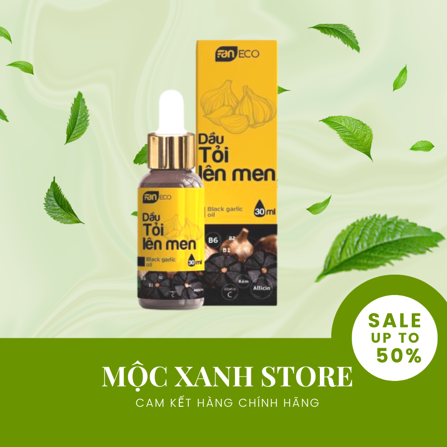 [Chính Hãng] Combo 3 Dầu Tỏi Lên Men 30ML