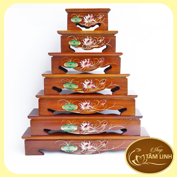 Đôn Gỗ dài đặt tượng thờ cúng bàn thờ nhiều cỡ