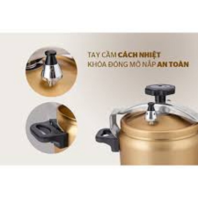NỒI ÁP SUẤT GA ANOD SUNHOUSE SHA8354 ( 3,5 LÍT )