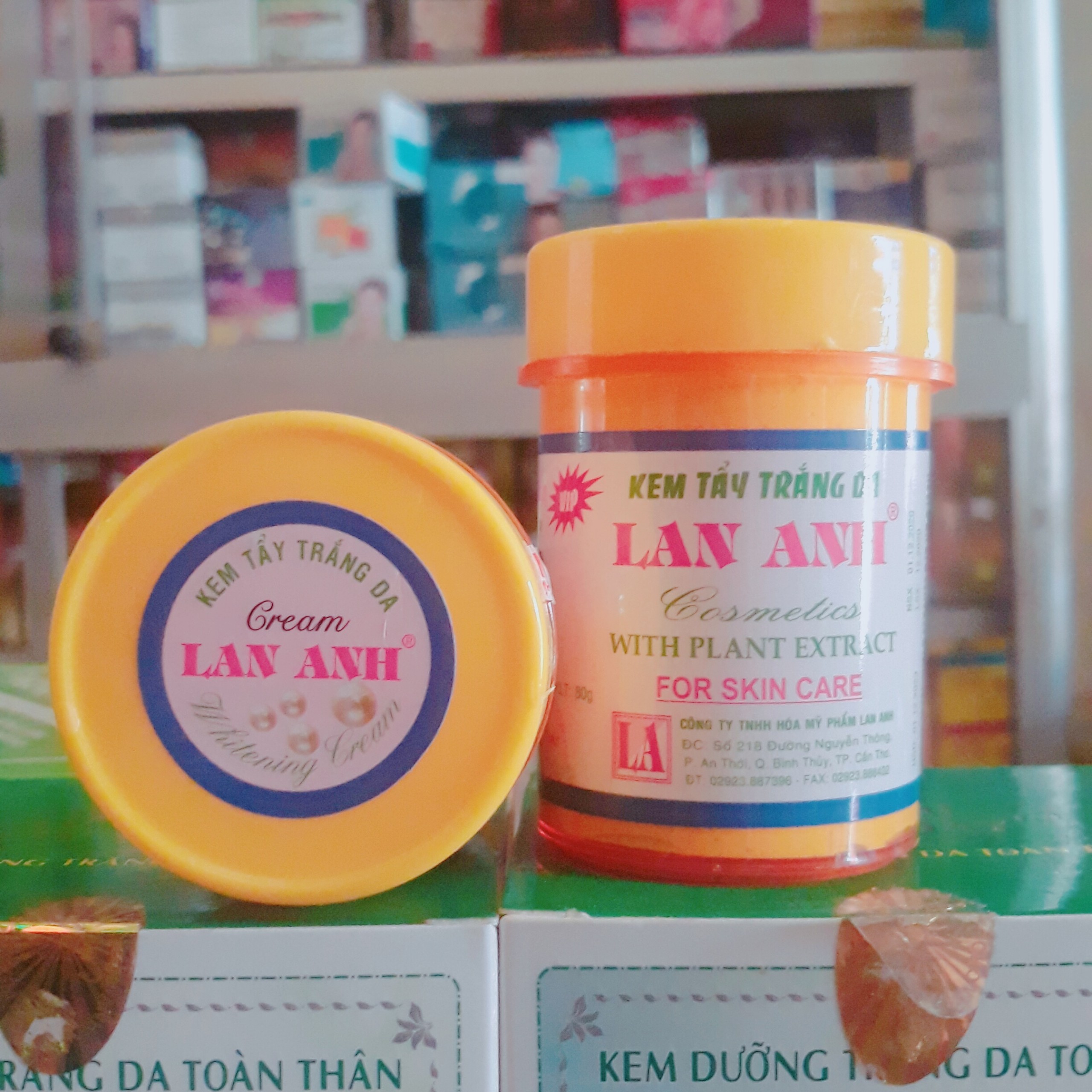 Kem tẩy nhẹ lan anh 80g, kem tẩy lan anh cao 80g
