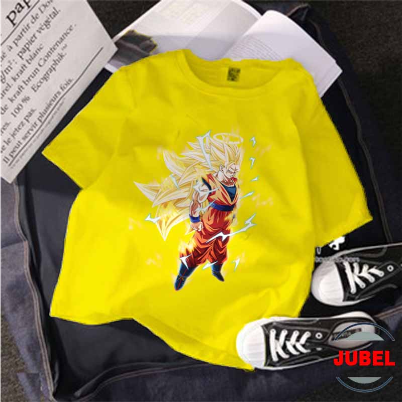 [HCM]Áo thun Unisex - goku siêu saiyan 3