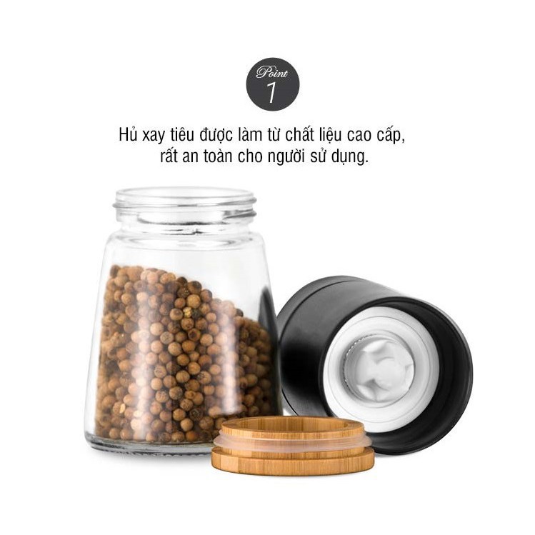 [Lock&Lock] Hũ xay tiêu Lock&Lock CKO115/CKO116