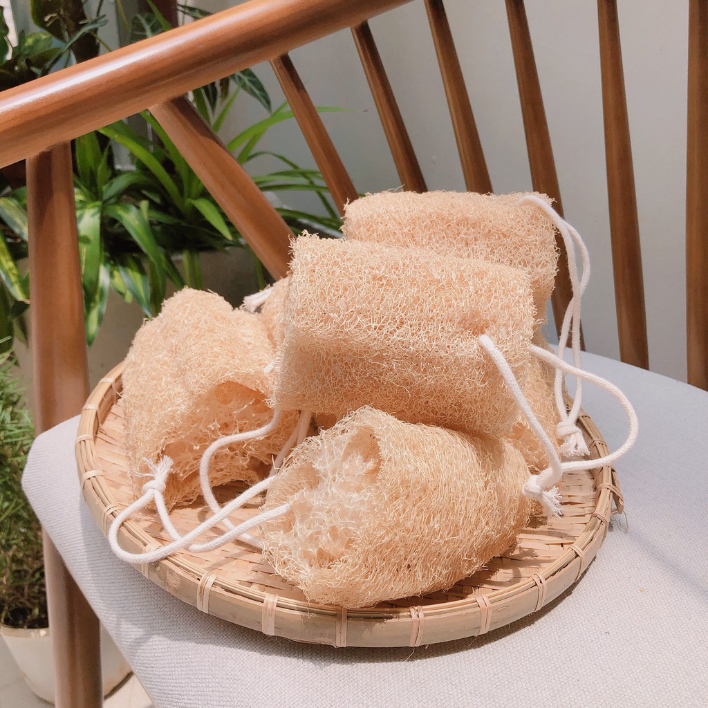 [HCM]Xơ Mướp Tự Nhiên (Có Móc Dây)