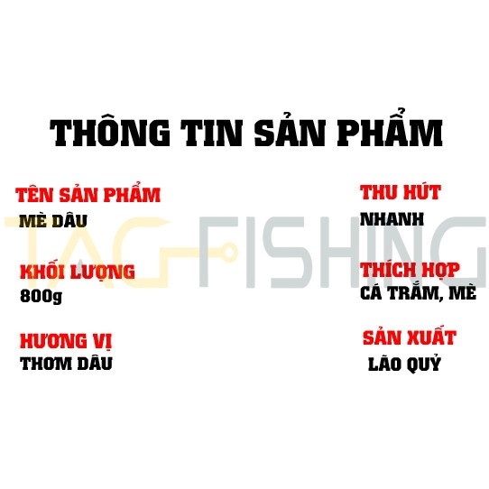 Mồi Câu Lão Quỷ - Cá Mè-Men Chua Ngọt