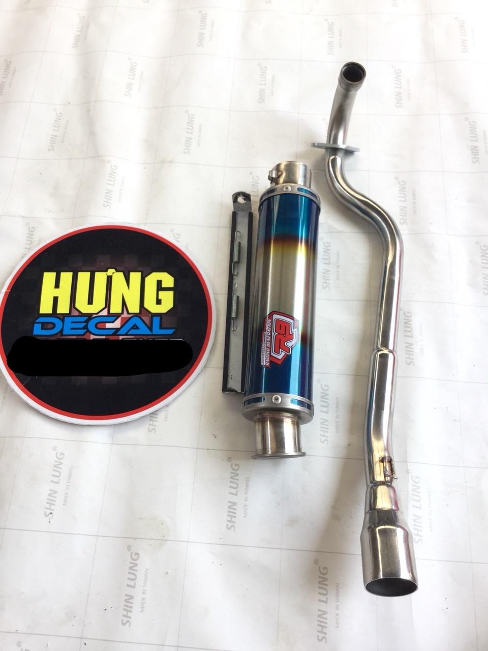 Pô R9 PÔ R9 FULL CỔ WAVE BLADE, WAVE 110 2017 - 2019 , Sản Phẩm Chất Lượng ...