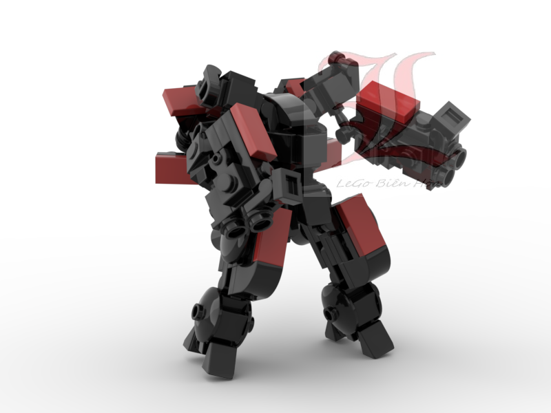 Đồ chơi lắp ráp Non Lego Moc Mech Star