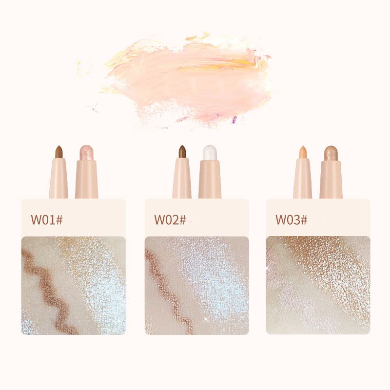 Bút nhũ bắt sáng highlight 2in1 WODWOD