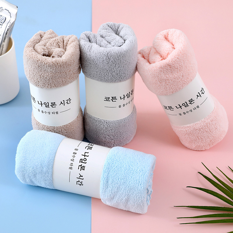 Khăn Mặt Hàn Quốc 50x30cm- LOẠI 1 MÀU
