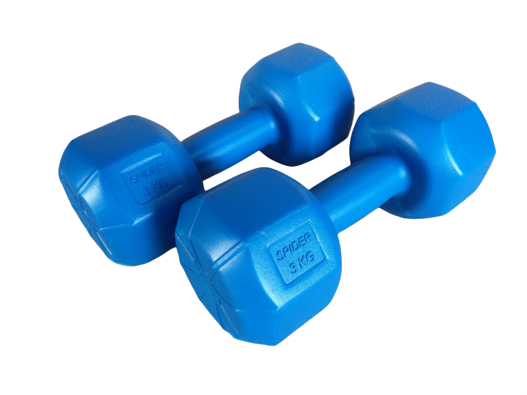 HCMBộ 2 Tạ tay nhựa VN 3 Kg