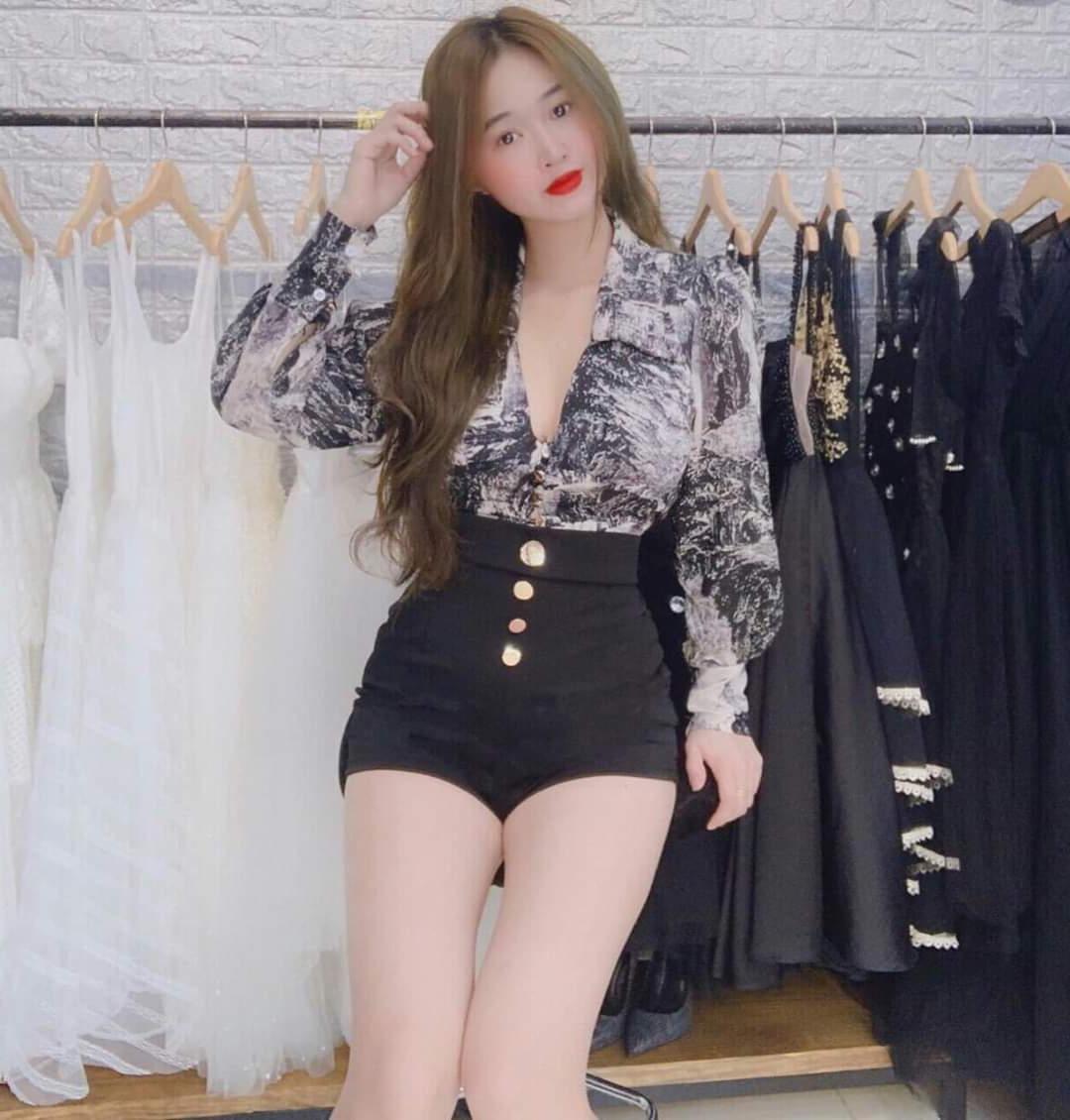 [HCM]Jum Short Cổ Sơ Mi Phối Màu