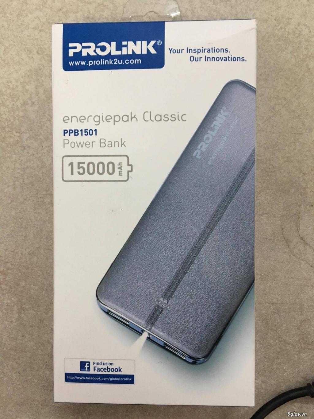 Sạc dự phòng Prolink 15000 mAh
