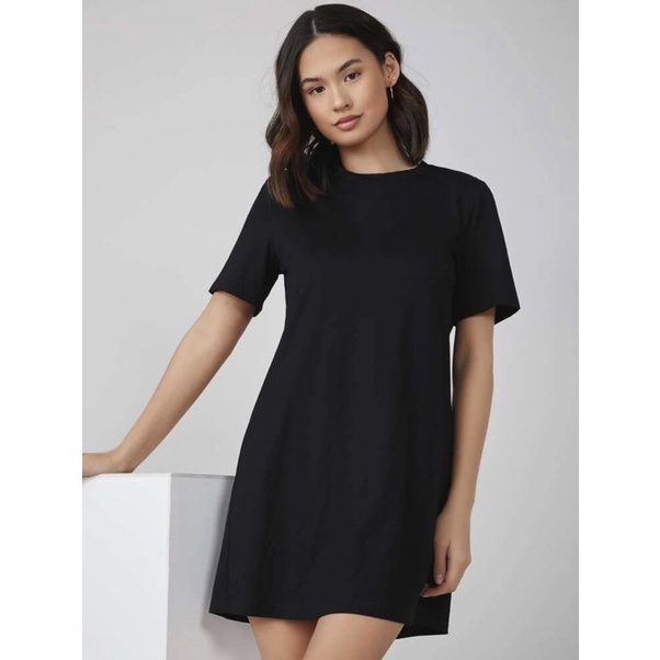 [ SIZE LỚN BIGSIZE 55Kg-100Kg ] ĐẦM ĐEN TRƠN BASIC