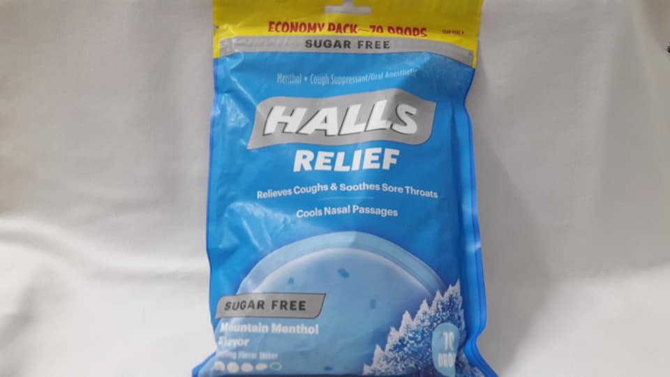 [HCM]Kẹo Ngậm Halls black cherry - Mỹ (70 Viên)