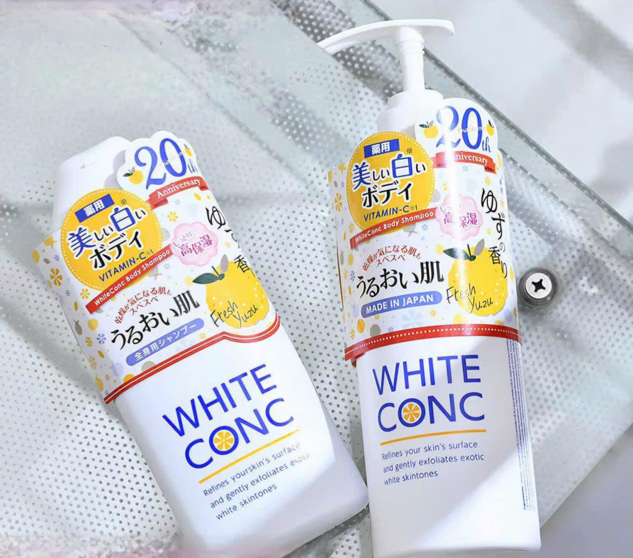 Sữa Tắm Trắng Sáng Da White Conc Body Shampoo Nhật Bản