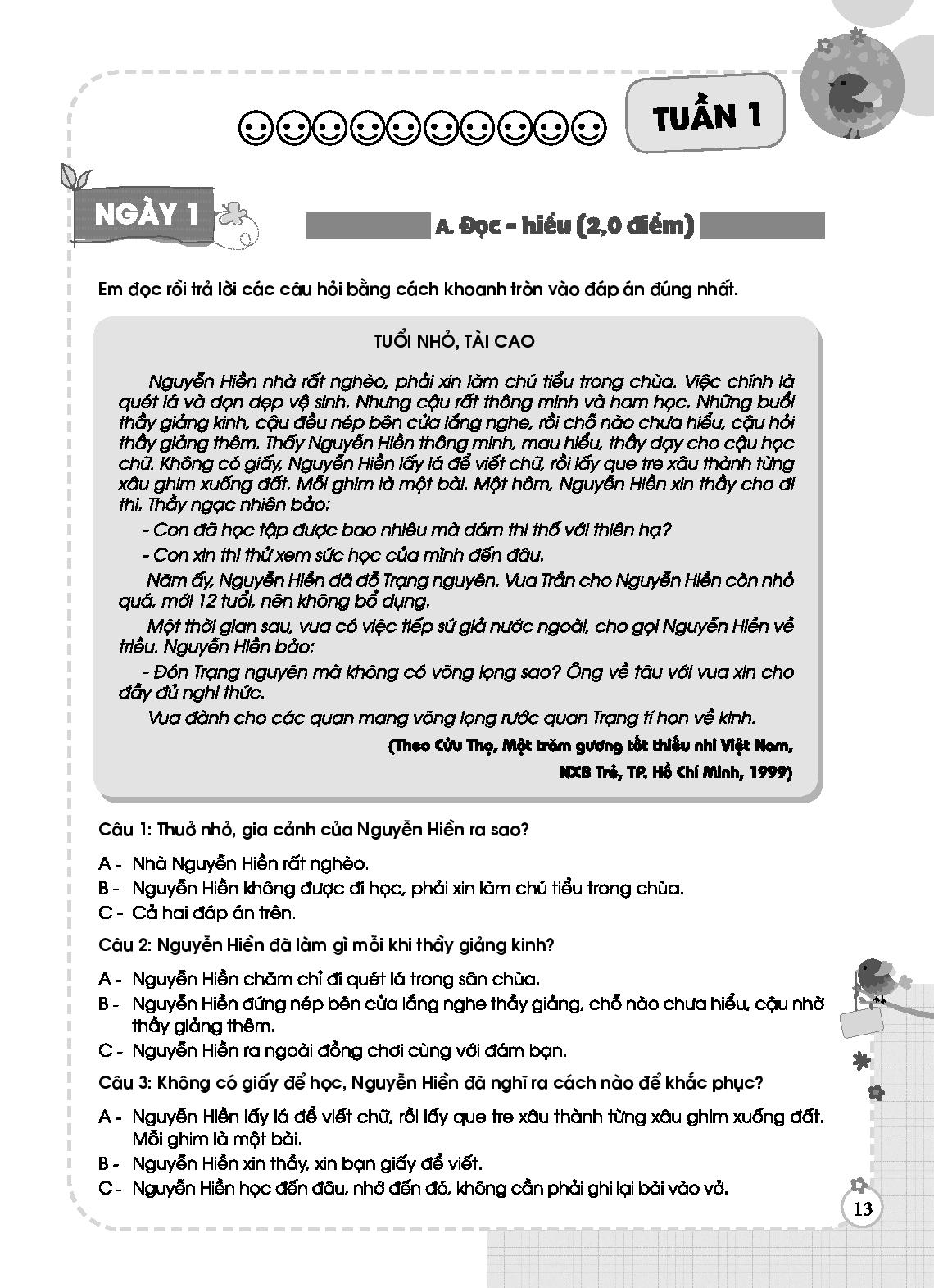 Fahasa - 99 Ngày Em Giỏi Tiếng Việt - Lớp 3