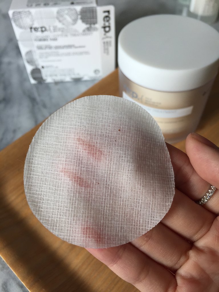 Toner dạng miếng RE:P Organic cotton treatment toning pad (130ml)