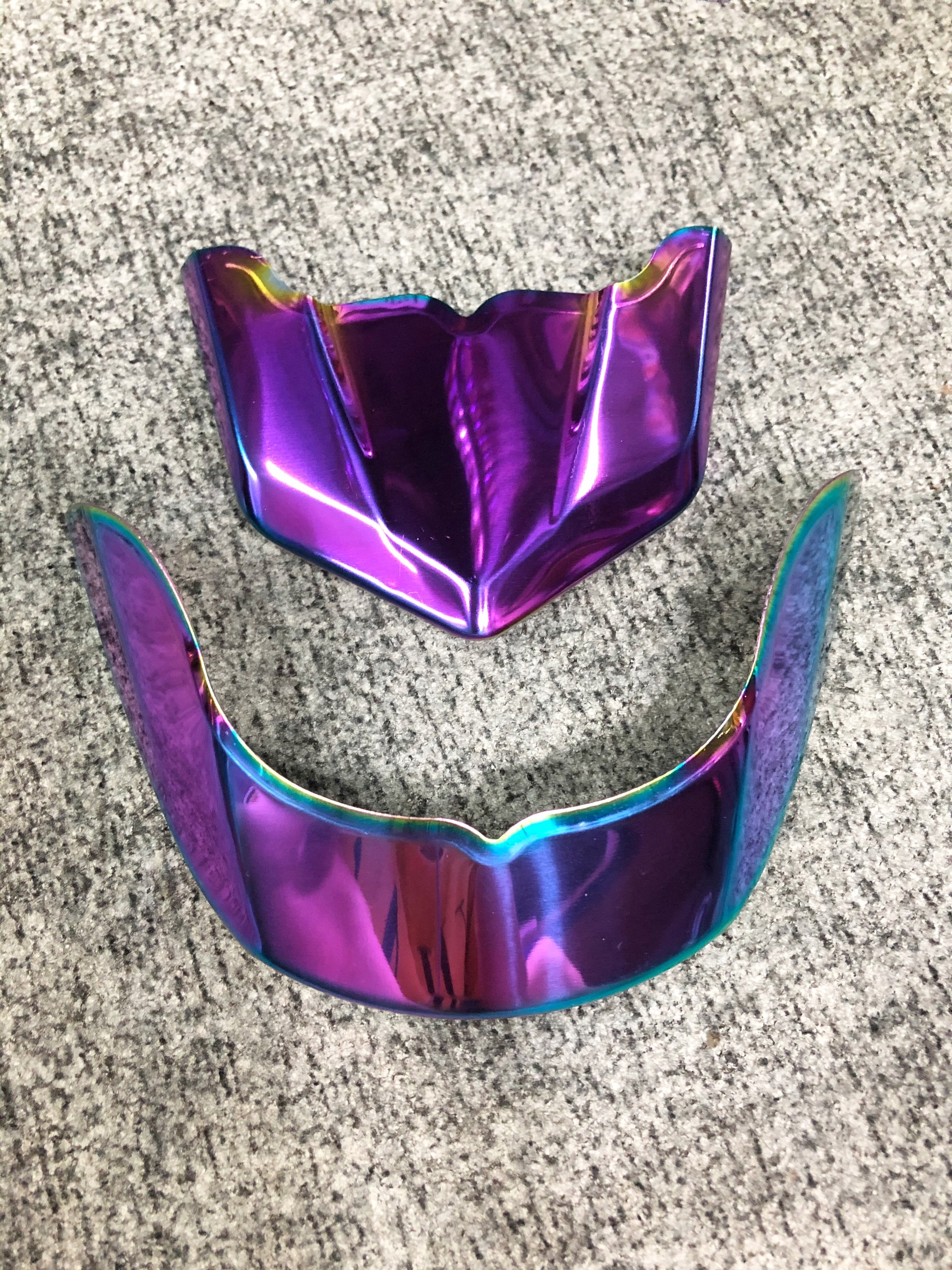 Stainless steel 7 color front rear air blade 2020 clamp cylinder