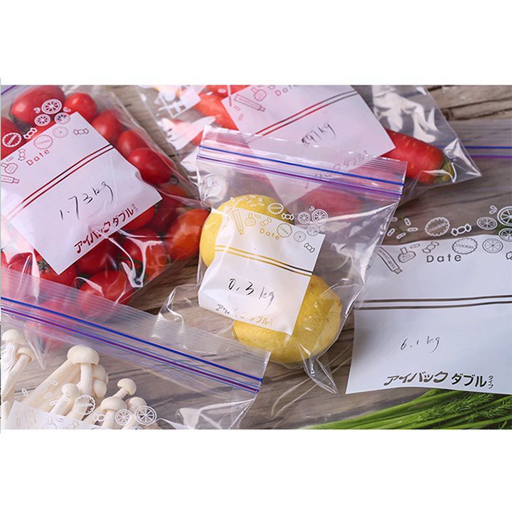 Hộp túi Zip đựng thực phẩm Nhật Bản [Combo 3 túi]