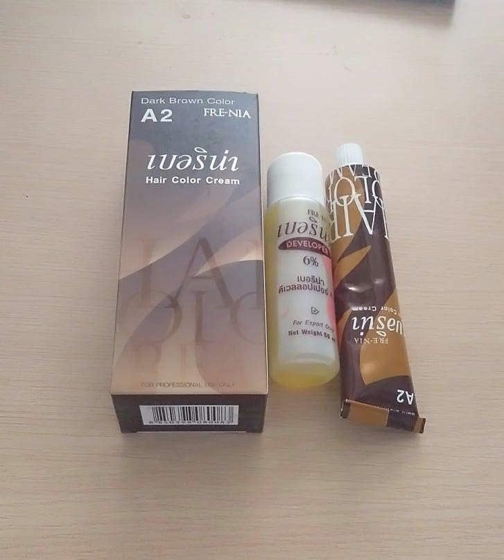 Thuốc Nhuộm Tóc Berina Màu Nâu Hạt Dẻ - Thái Lan