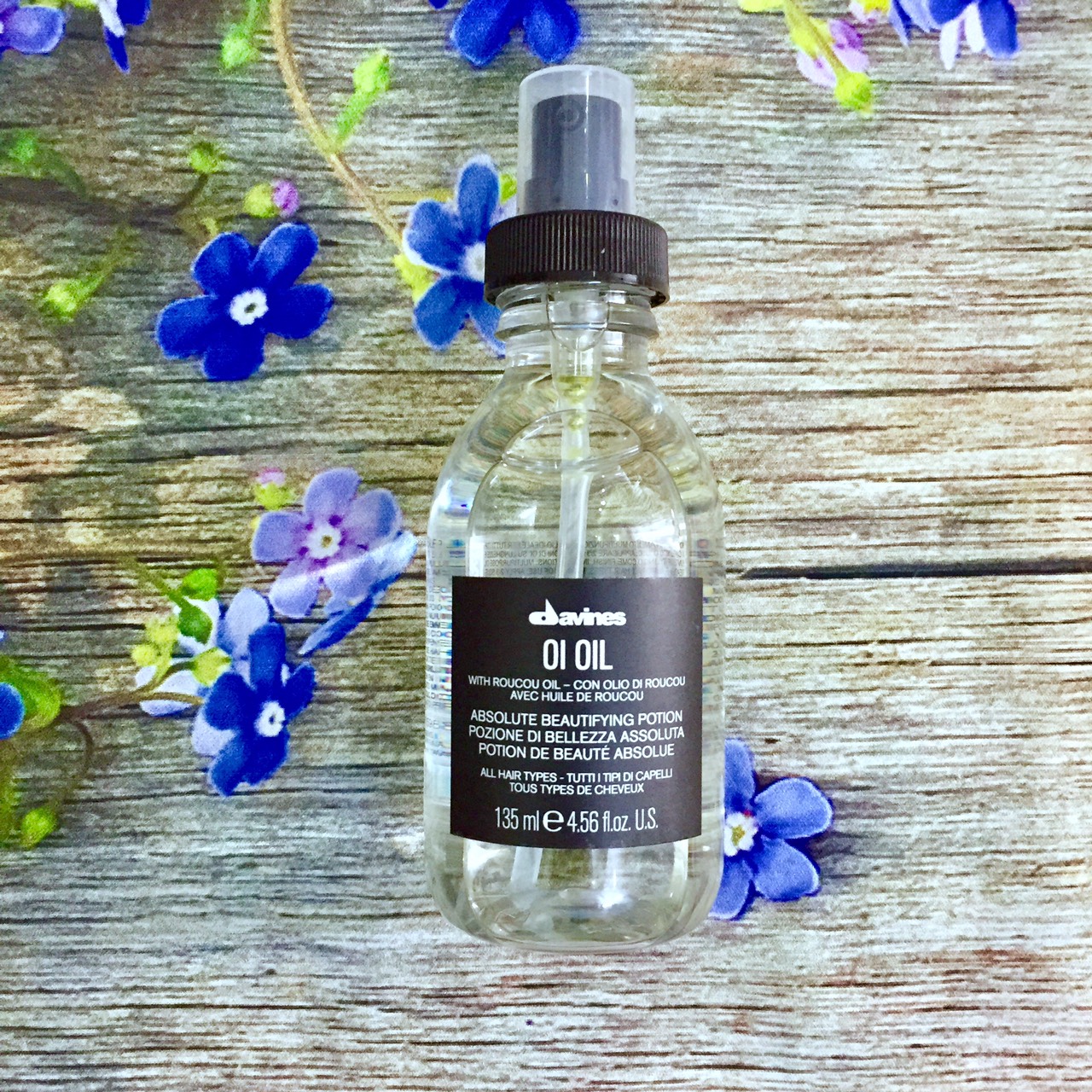 [Tặng mũ trùm]DẦU BÓNG DƯỠNG TÓC DAVINES ABSOLUTION BEAUTIFYING POTION OIL 135ML