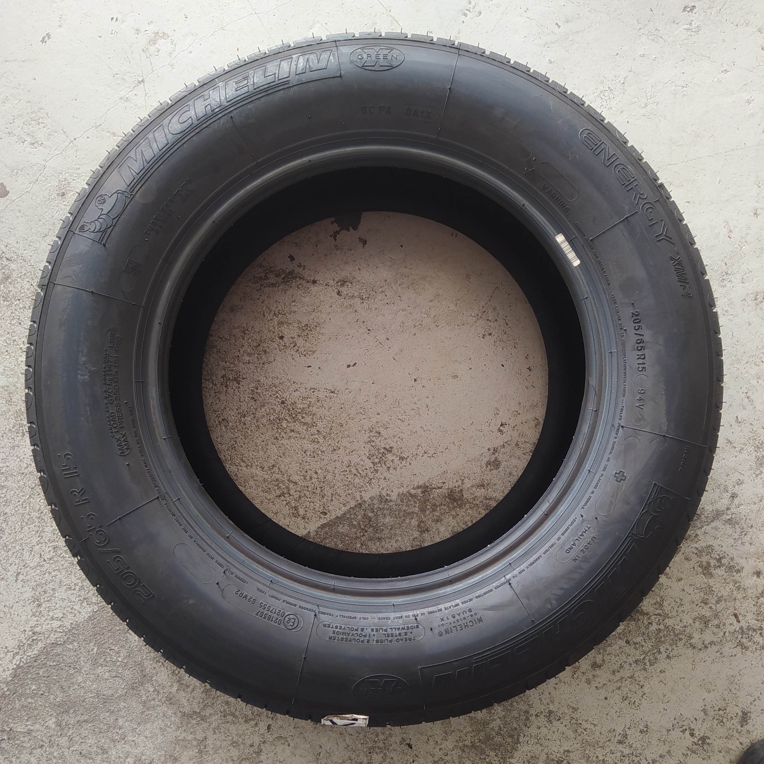 Michelin Tire 205/65R15 Xm2+