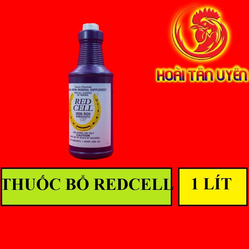 REDCELL dinh dưỡng cho gà đá CHAI 1 LÍT