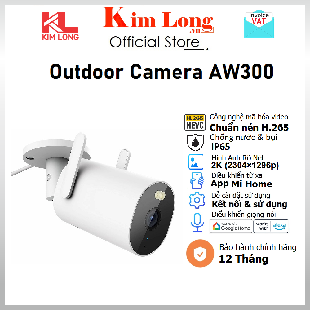 Xiaomi aw300 outdoor camera 2K Intl-12 months warranty authentic