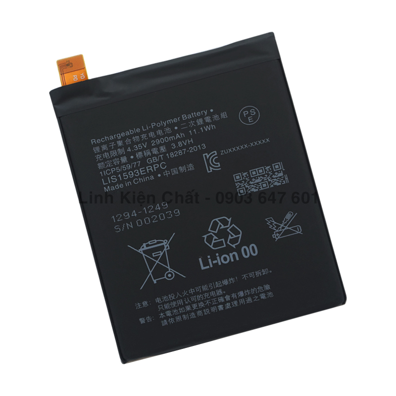 Pin dành cho sony xperia z5 1 sim e6653 2900mah zin