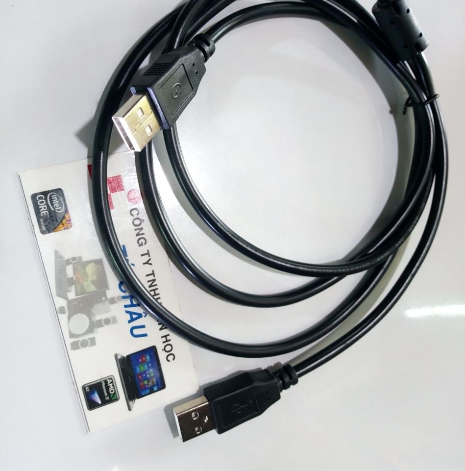 Cáp USB Link (Cáp 2 đầu đực USB 2.0) - Cáp dài 1.5 M