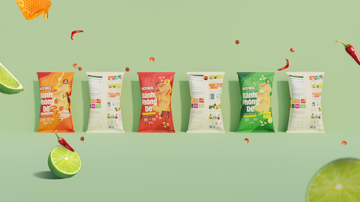 Bánh Phồng Dế Vị Mala - Gói 40g