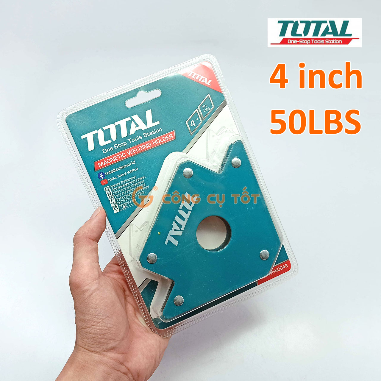 Ke góc nam châm 50LBS lực hút 22kg để giữ sắt khi hàn điện