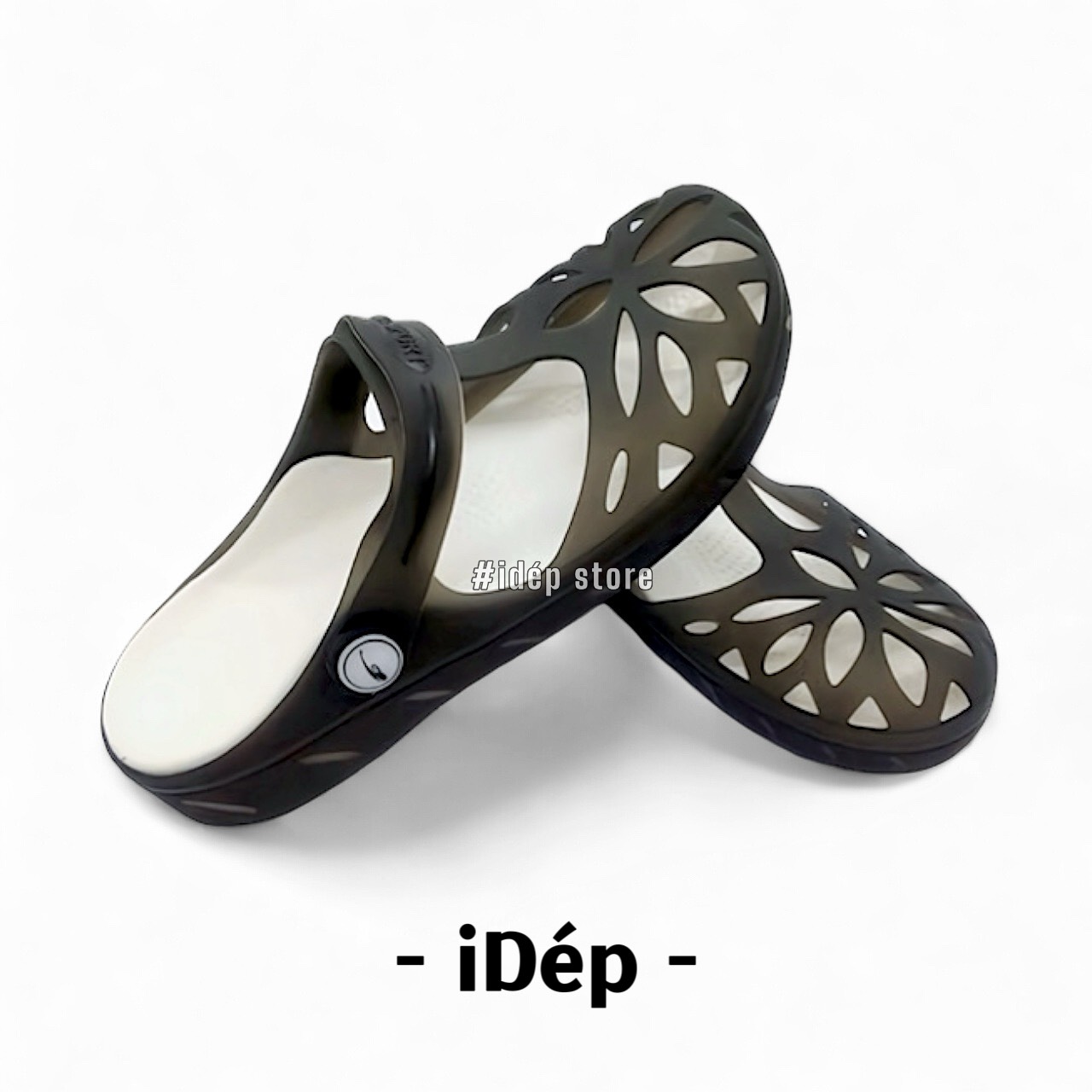 Dép cross sandal quai hậu - Giày sục nữ EVA êm chân lỗ lưới thoáng khí đi mưa đi biển thời trang GL042