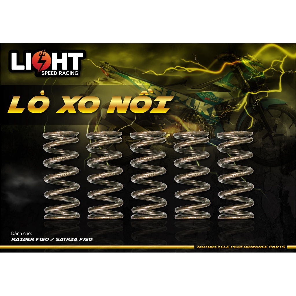 [ COMBO 3 MÓN ] LÒ XO / BỐ NỒI / LÁ SẮT ĐỘ LIGHT RAIDER SATRIA FI