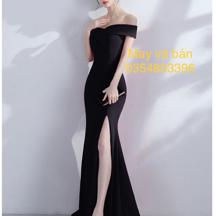 Đầm trễ vai